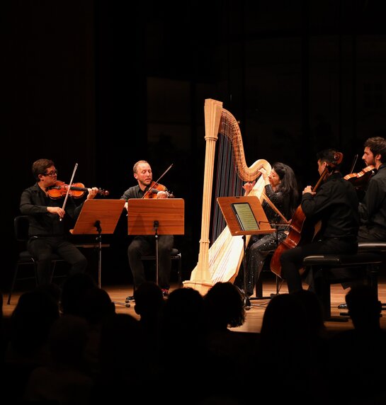 Kammerkonzert | Anneleen Lenaerts, Quatuor Van Kuijk | © Veronika Testor