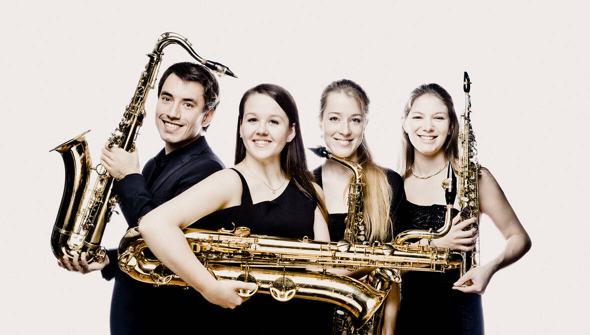 Ebonit Saxophone Quartet © Marco Borggreve